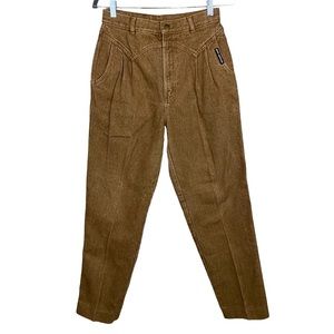 Vintage Rocky Mountain Mom Jeans Sz 11/12 Bareback High Waist Straight 90s Brown